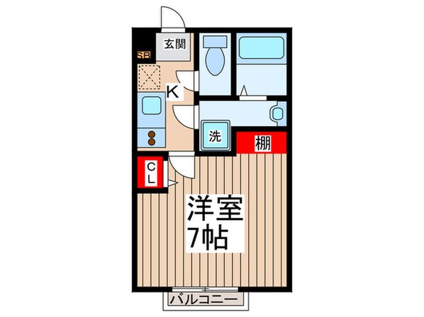 アム－ルＫｏｊｉｍａの物件間取画像